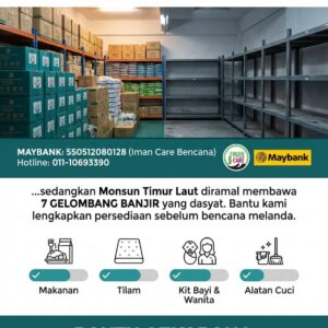 Bantuan Kecemasan Banjir Indonesia / Sri Lanka